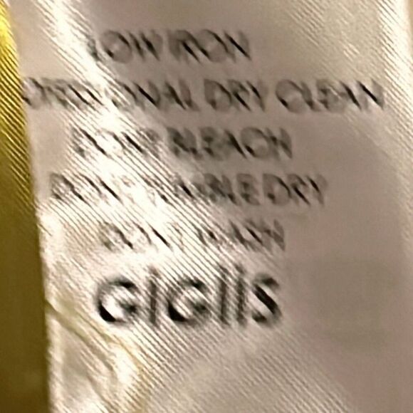 Gigiis Women's L Jasmine Bodyshaper Corset Dress Yellow Satin Party Midi New - Picture 9 of 11